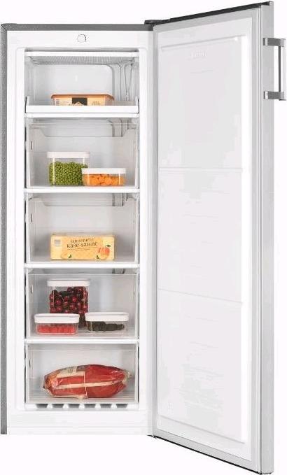 Produktbild Exquisit GS230H010E inoxlook Standkühlschrank mit GefrierfachE (165 l)