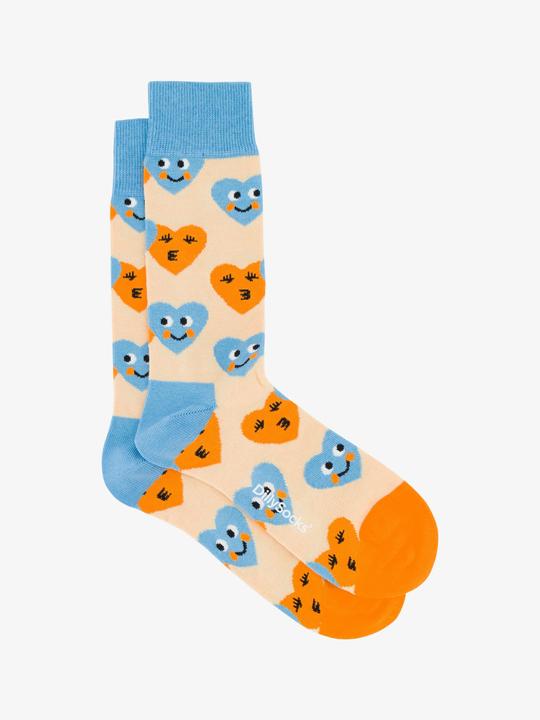 Produktbild DillySocks Smiling Hearts (Einzelpack, One Size)