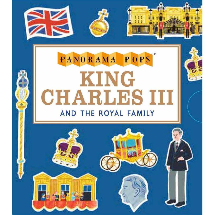 Thumbnail - King Charles III and the Royal Family: Panorama Pops, Kinderbücher von Liz Kay