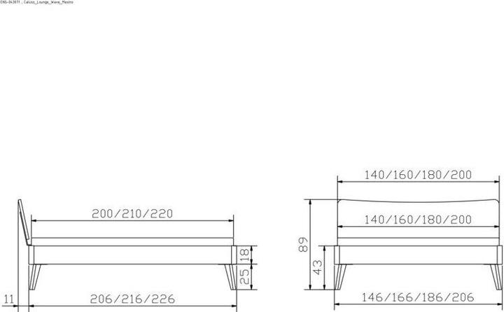 Image du produit Hasena Caluso 25 (140 x 200 cm)
