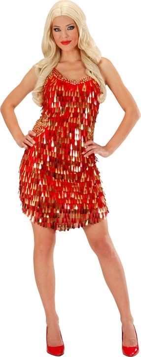 Actual product image Widmann sequin dress she-devil (M)