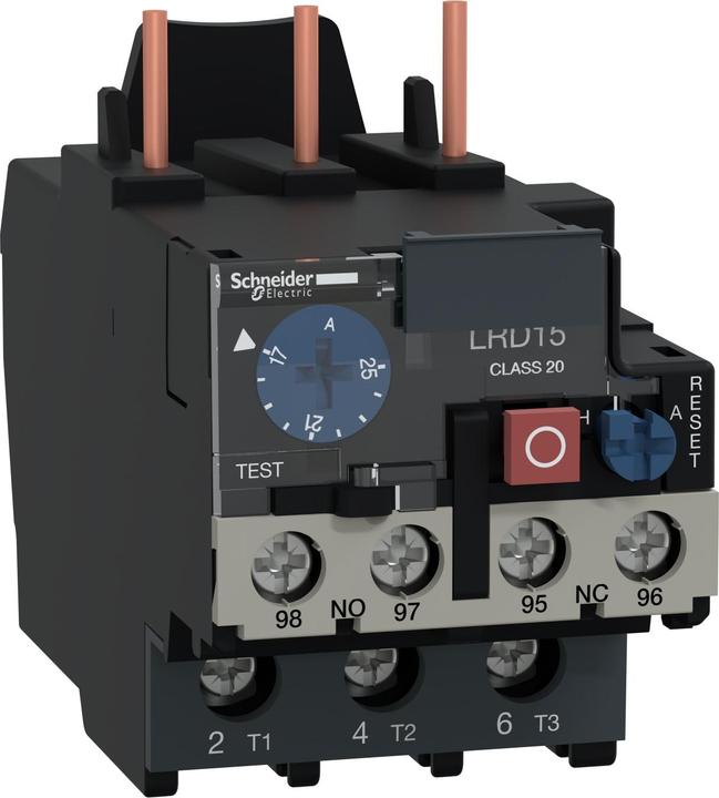 Actual product image Schneider Electric Motor protection relay, 17-25A, 1S+1Ö, class LRD1522