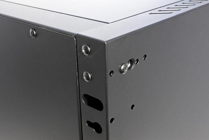 Actual product image Value 19-Zoll Wandgehäuse 12HE 600x450mm schwarz, Bausatz (12 RU, 19 inch rack)