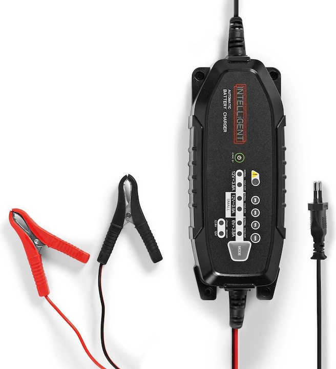 Produktbild Nedis Blei-Saeure-Batterie-Ladegerät| 6 VDC 12 12.8| 3.80 A| Ladeerhaltung| (6V, 3.80 A)