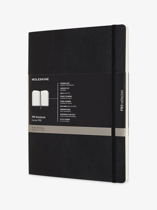 Produktbild Moleskine Notizbuch (19 x 25 cm, Liniert, Weicher Einband)