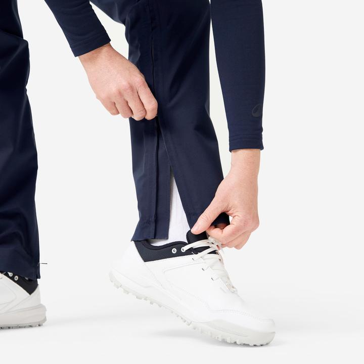 Image du produit Inesis Pantalon de pluie de golf imperméable femme, RW500 bleu marine (Bande de fréquences 38 (2600 MHz))