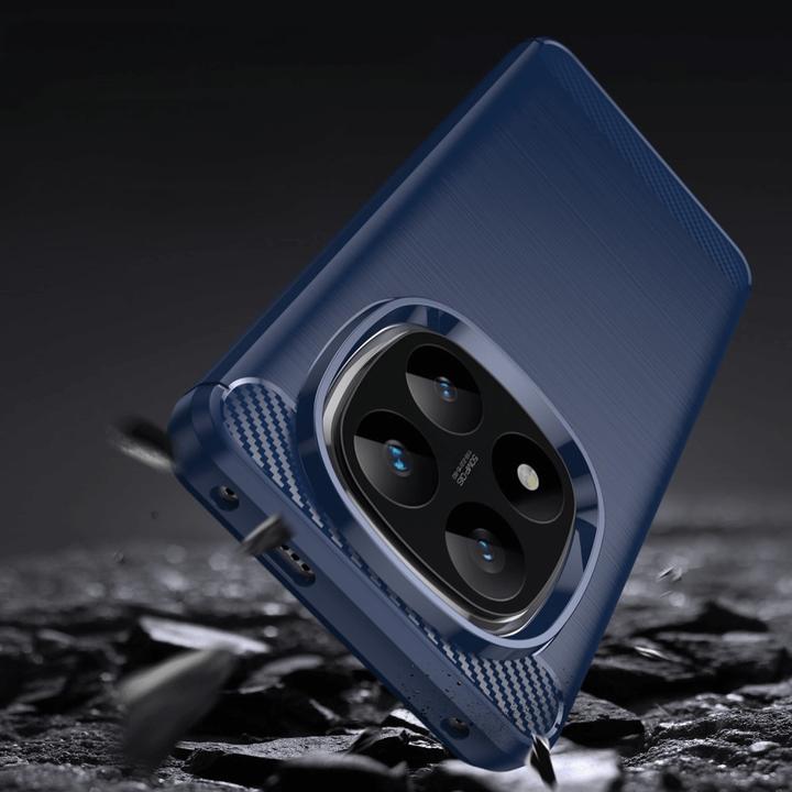 Image du produit Cover-Discount Xiaomi Redmi Note 14 Pro+ Plus - Metall Carbon Look Hülle (Xiaomi Redmi Note 14 Pro)