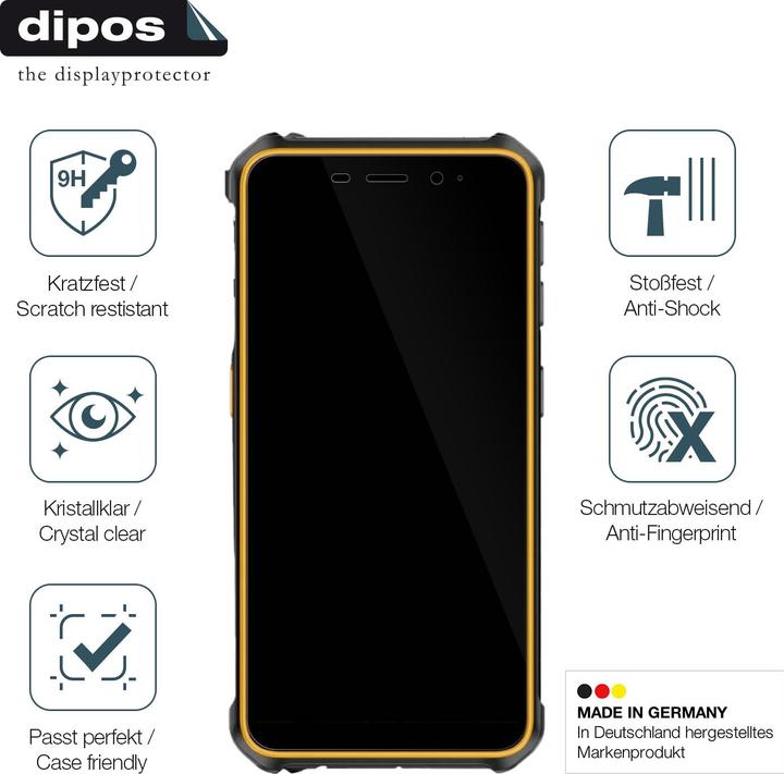 Image du produit Dipos Anti-Shock Film de Protection d’écran (1 pcs, Ulefone Armor X12 Pro)