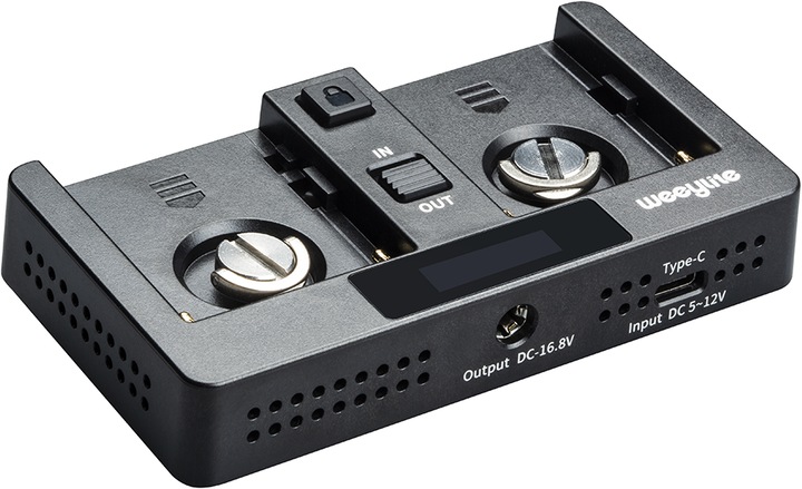 Actual product image Weeylite WB2 Adapter for NP-F batteries