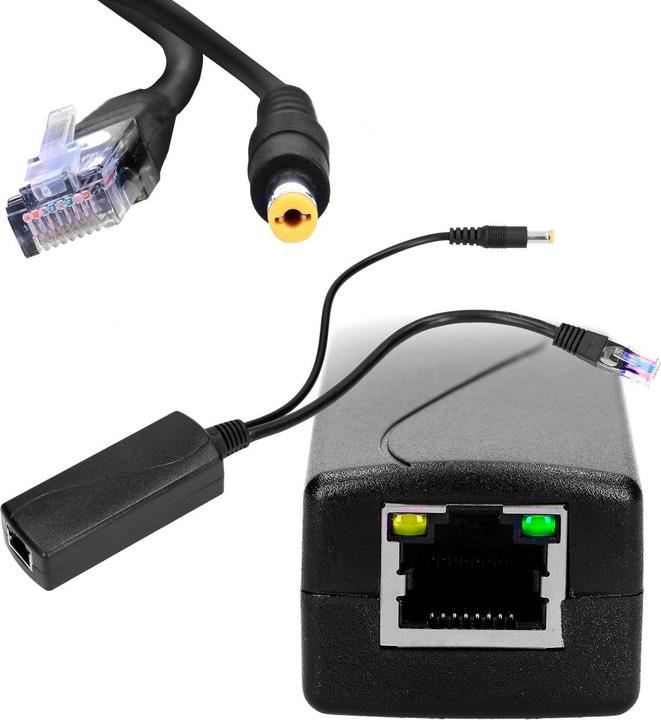Produktbild Extralink DC-DC CONVERTER 48V - 12V 1A GIGABIT POE SPLITTER (PoE Splitter)