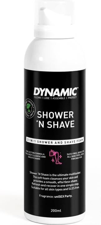 Actual product image Dynamic Bike Care Shower'n Shave - 200ml (200 ml, Shaving soap)