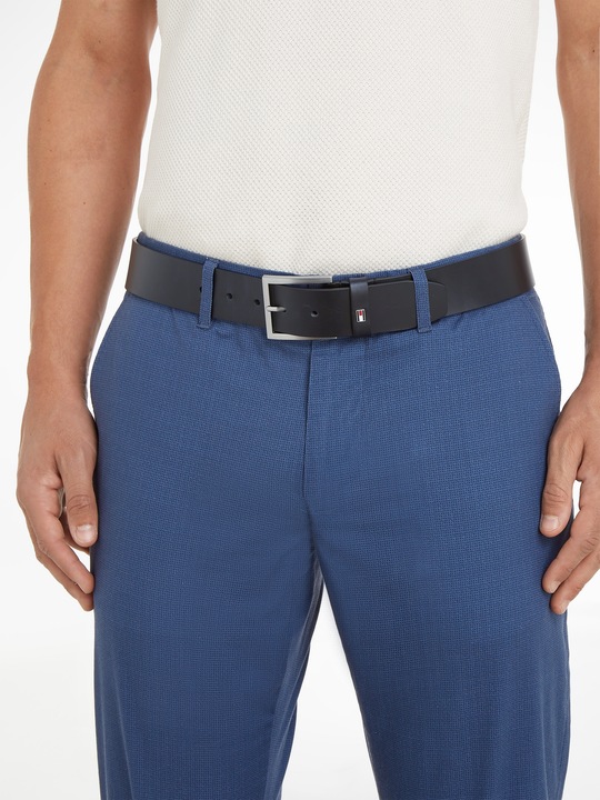 Actual product image Tommy Hilfiger Leather belt black (100)