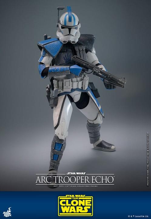 Produktbild Hot Toys Star Wars: The Clone Wars Actionfigur 1/6 Arc Trooper Echo 30 cm