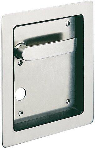 Actual product image FSB Inlet flat lever handle set (Door set)