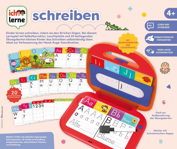 Actual product image Jumbo Writing letters and words (German)