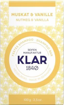 Actual product image Klar Solid Shampoo Nutmeg & Vanilla (Solid shampoo)