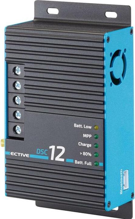 Image du produit Ective MPPT Régulateur de charge solaire DSC12 Régulateur solaire 165WP 12A pour 2 batteries 12V PV