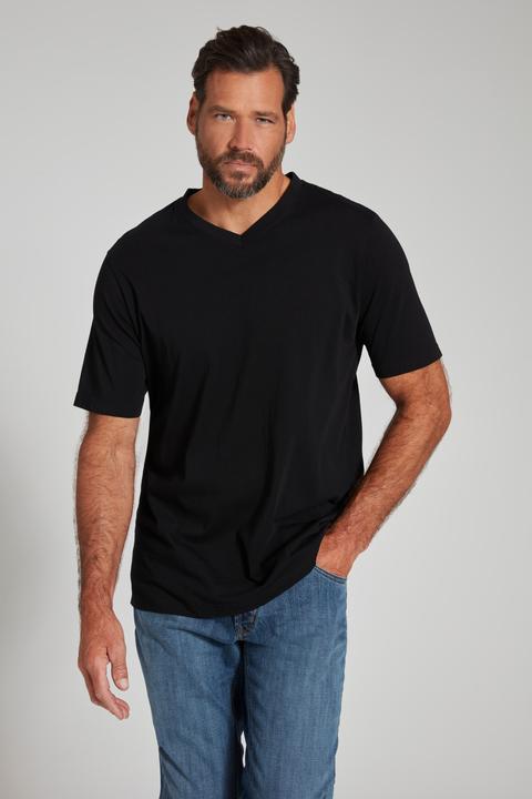 Actual product image JP1880 Classic Short Sleeve V-Neck Tee (4XL)