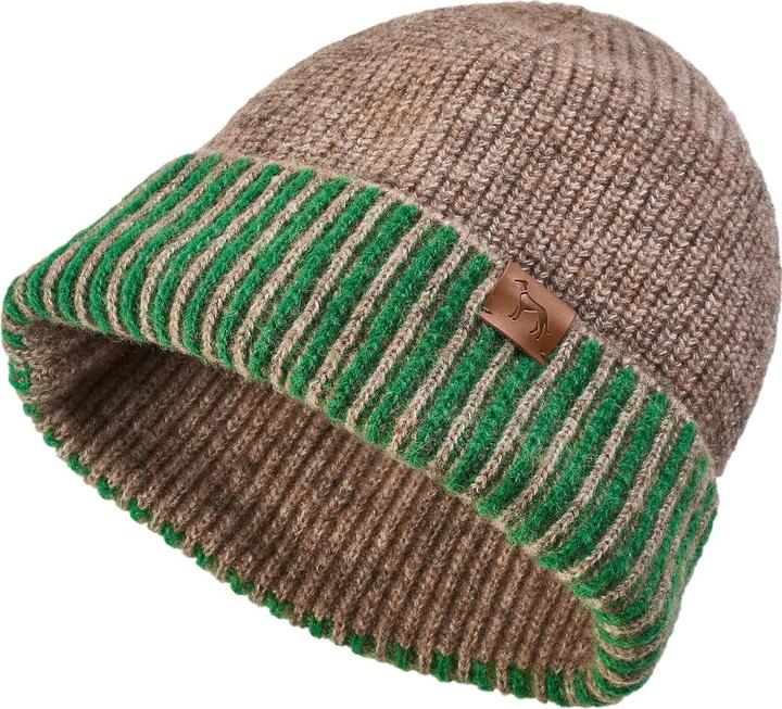 Produktbild Hunter Dogcoat Odense 40 + hat, beige/green - (203527) (40, Hundepullover)