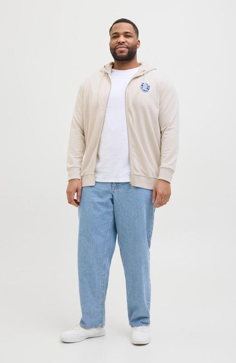 Produktbild Jack & Jones Plus Size Gedruckt Kapuzenpullover Kapuzenpullover (4XL)