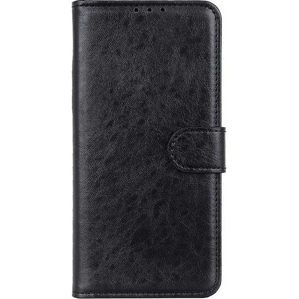 MU Classic Crazy Horse III Leder Bookcover Series (Samsung Galaxy S20+), Smartphone Hülle, Schwarz
