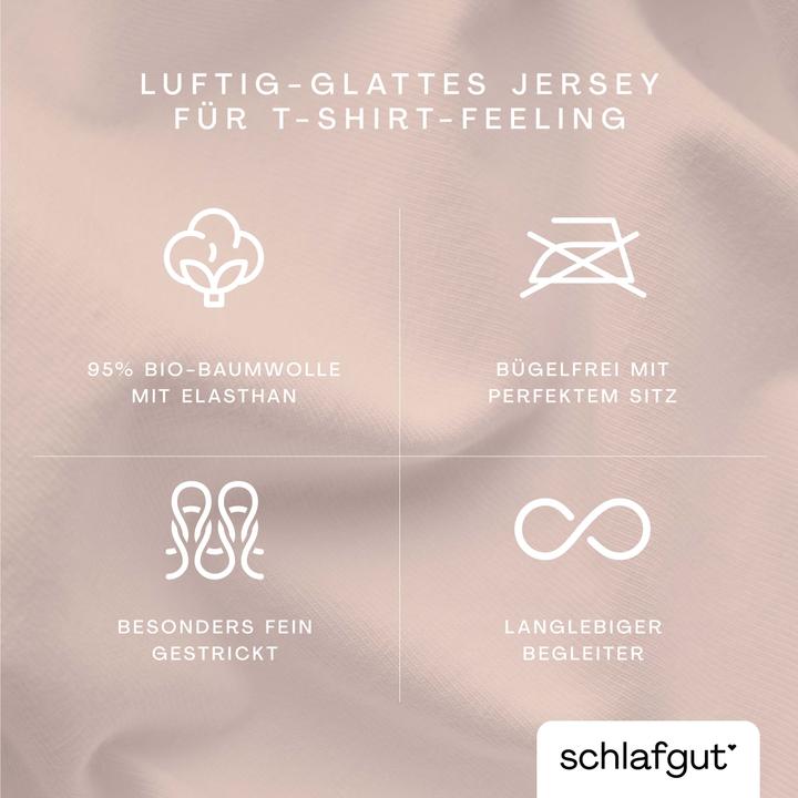 Image du produit schlafgut Knitted Jersey (Housse de couette, 200 x 200 cm)