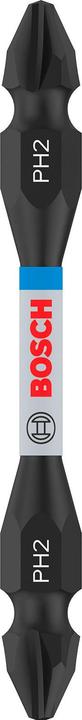 Produktbild Bosch Professional Zubehör PRO Impact Schrauberbit mit Doppelklingen und Pick and Click-Einsätzen, PH2, 65 mm (Kreuz Phillips PH)