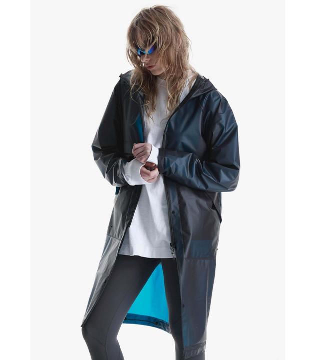 Produktbild Krakatau regenjacke tranformabe verchweisst tethy