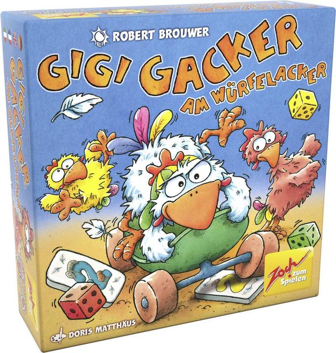 Produktbild Zoch Gigi Gacker am Würfelacker (Deutsch, Englisch, 2 - 5 Spieler)