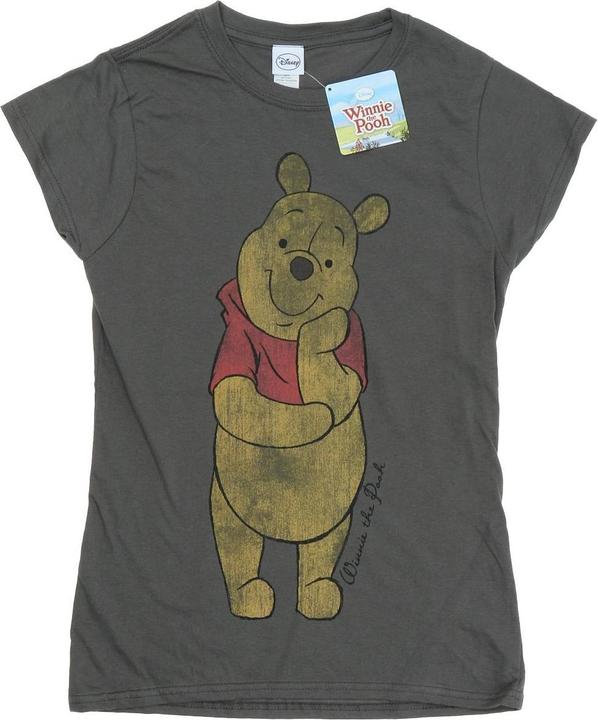 Actual product image Winnie the Pooh Womens/Ladies Character Heather T-Shirt (M)