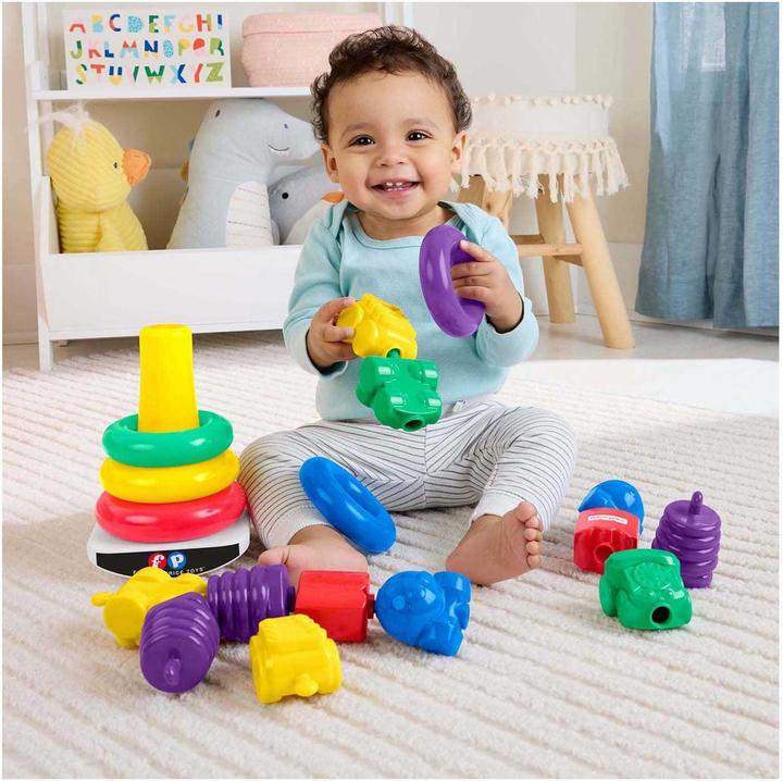 Image du produit Fisher-Price Mattel 80th Anniversary RAS + Snap Lock Beads Bundle