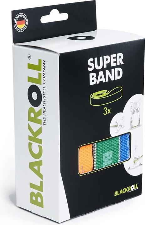 Actual product image Blackroll Super Band Set (1.04 m, Easy, Medium, Strong)