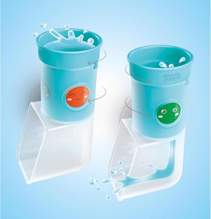 Produktbild Playmobil JUNIOR AQUA: Wasserfalltank mit Rutsche (71775, Playmobil Junior)