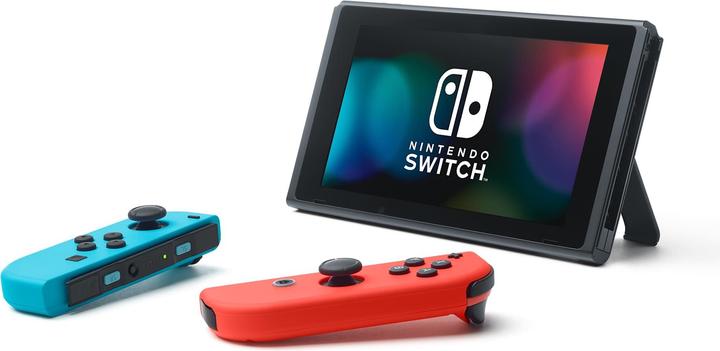Actual product image Nintendo Switch Console - Neon Blue/Neon Red Switch Sports Set + 12 Months NSO (Switch)