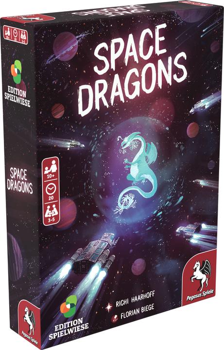 Produktbild Pegasus 18342G - Space Dragons, Kartenspiel, 3-5 Spieler, ab 10 Jahren (DE-Ausgabe) (Deutsch)