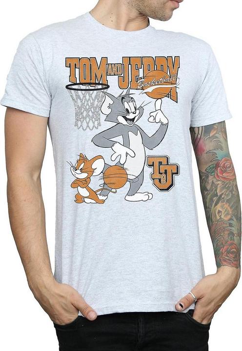 Produktbild Tom & Jerry Spinning Basketball TShirt (M)
