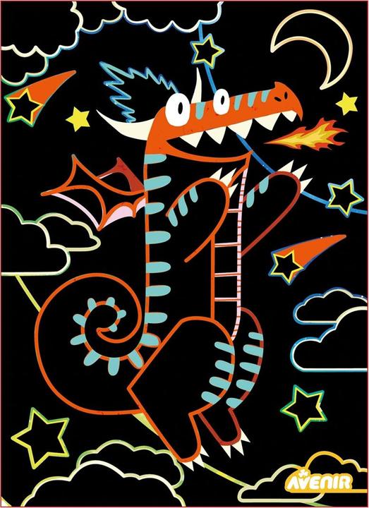 Image du produit Avenir AVE Scratch-4 Dragons magiques