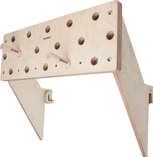 Actual product image Pedalo Climbing Training Board Adapter (Beige)