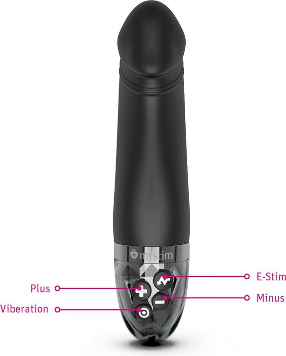 Image du produit Mystim Real Deal Neal eStim Vibrator Black