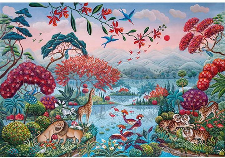 Image du produit Clementoni Puzzle Peaceful Jungle 2000 pcs. (2000 pièces)