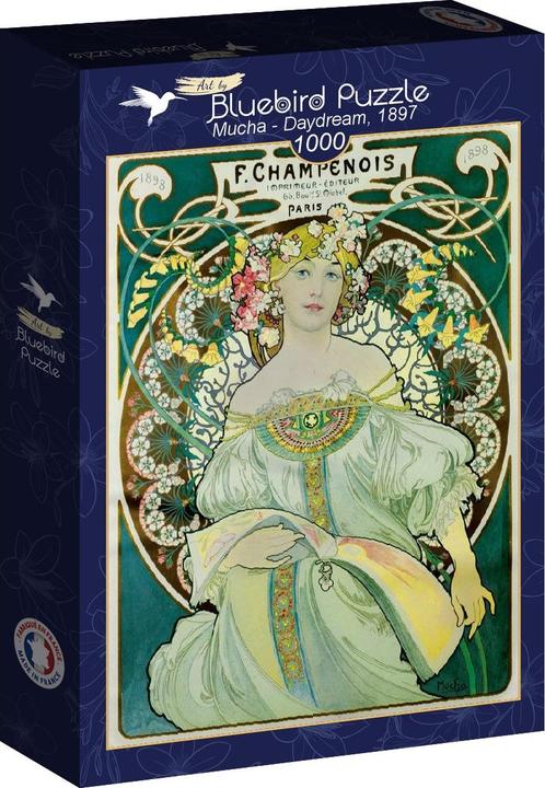 Actual product image Bluebird Puzzle 1000 pieces Mucha - Daydream, 1897 (1000 pieces)
