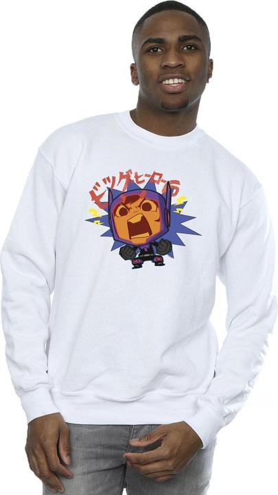 Produktbild Disney Big Hero 6 Baymax Hiro Angry Manga Sweatshirt (5XL)