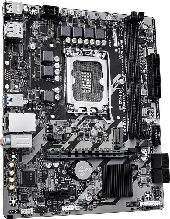 Productafbeelding Gigabyte H810M K (H810,S1851,mATX,DDR5 (LGA 1851, Intel H810, mATX)