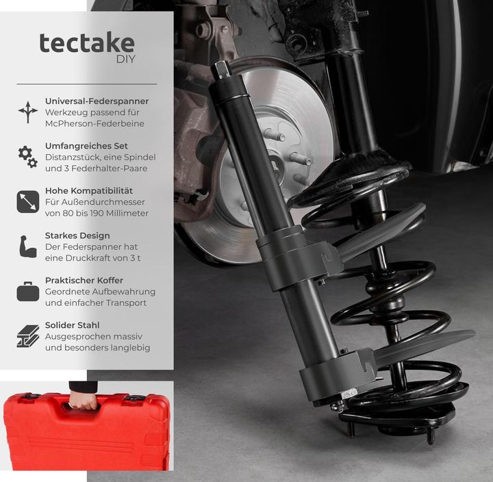 Produktbild tectake Federspanner Set