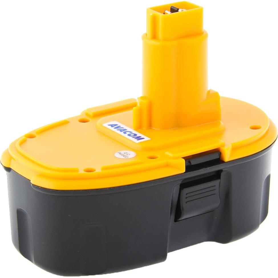 Avacom, Batteria + Caricatore, Batterie DEWALT DE9096 Ni-MH 18V 3000mAh, články PANASONIC (18 V)