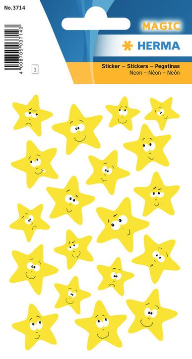 Image du produit HERMA Stickers étoiles (19 Autocollants)