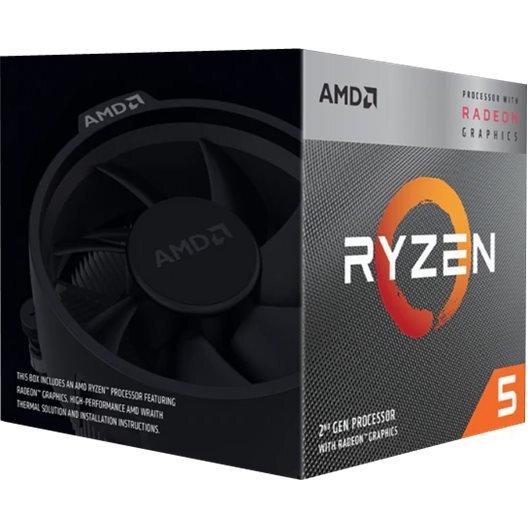 AMD RYZEN 5 3400G 4.20GHZ 4 CORE (AM4, 3.70 GHz, 4 -Core), Prozessor