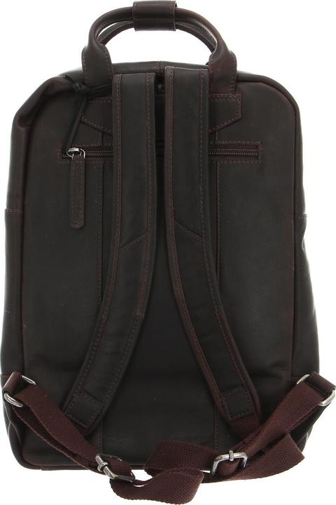 Actual product image The Chesterfield Brand Wax Pull Up backpack leather 36 cm laptop compartment