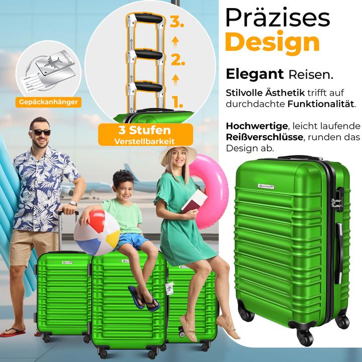 Produktbild Kesser 3-teiliges Hartschalenkoffer-Set (45 l)