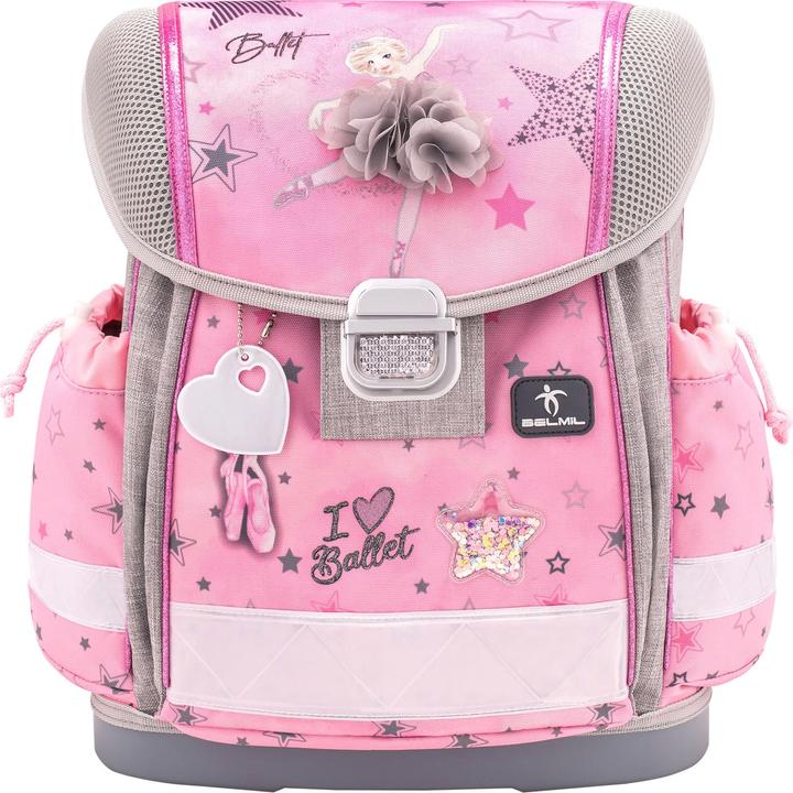 Immagine prodotto Belmil CLASSY zaino scuola 4 pezzi Ballet Light (19 l)